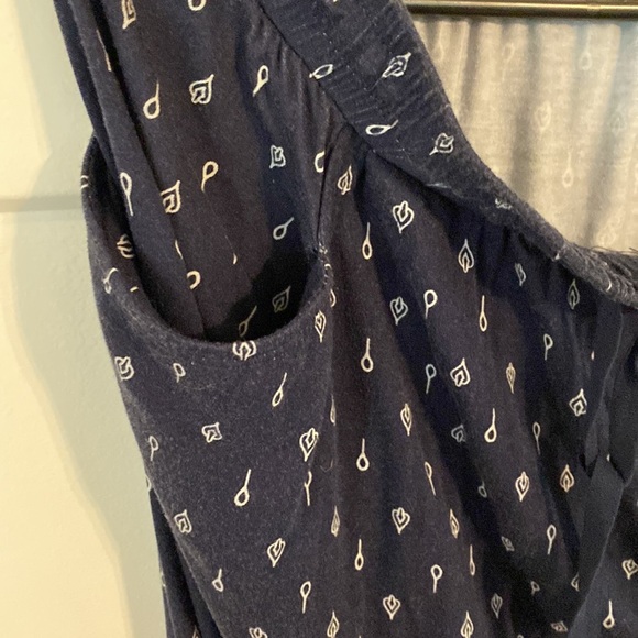 Navy maxi shirt - Picture 3 of 4